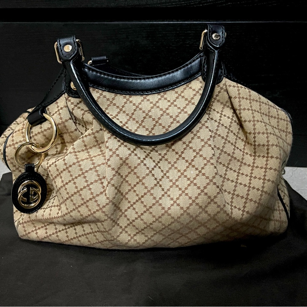 Gucci diamanté Sukey handbag